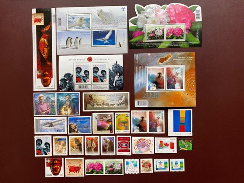 Canada mint stamps 2009 - mint,