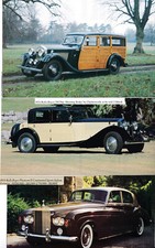 40 LOT Vintage ROLLS ROYCE