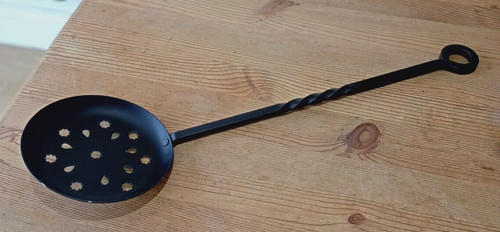 Vintage style large steel