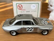 ALFA ROMEO GTAM 2000 1972 MONZA DE DAMAICH #22 1/43 CAR MODEL BY BV FIRENZE