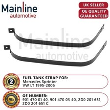 2x Fuel Tank Strap SET for