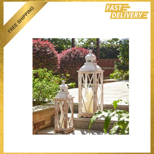 Decorative candle lanterns set - lanterns,