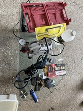 Model Making Air Compressor With File And Mini Clamps