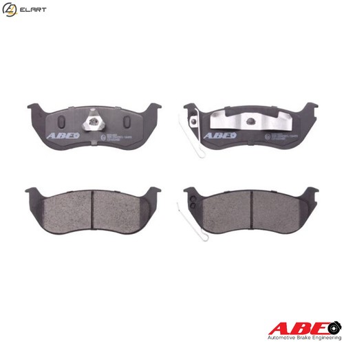Brake pad set disc - set,