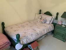 Wooden Bedroom Furniture Set , Green