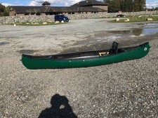 12 Foot Fibreglass Canadian Style Canoe in Good condition, under 2 years old