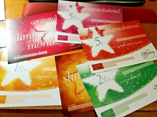 Slimming world certificate and - certificate,