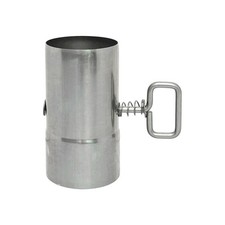 Stove Pipe with Damper 2.36"