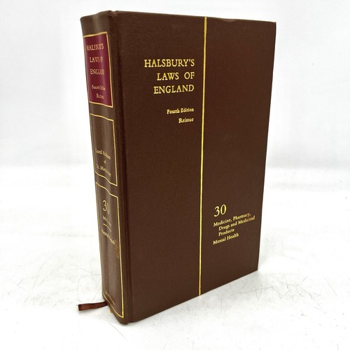 Halsbury laws england - of,