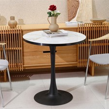 Round marble dining - round, table
