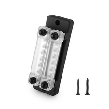 For Car Boat Trailer RV Applications Car Bus Bar Dual Row 12 Terminal 12 Way Kit