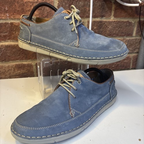 Air flex blue suede - suede, casual