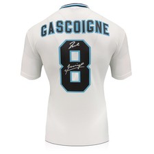 Paul Gascoigne Signed England