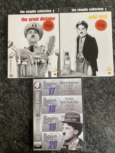 Charlie chaplin dvd - dvd, bundle