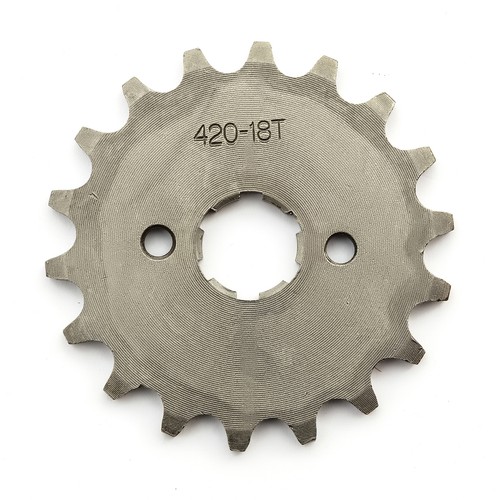 Pit bike silver front sprocket - bike,