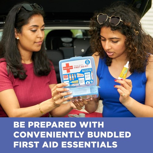 Piece portable first aid - 80-piece,