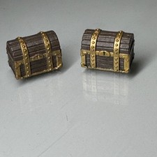 PATHFINDER D&D MINIATURES Dungeons Deep ~ 2 x Treasure Chest ~ scatter terrain