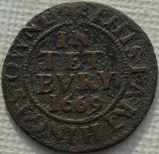 1669 Tetbury Copper Farthing