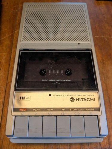 Portable hitachi cassette tape - portable,