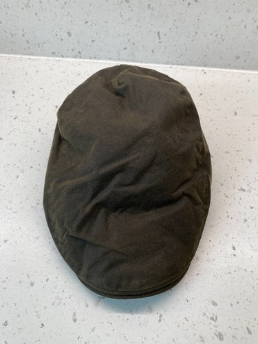Khaki waxed cotton flat - m&s,