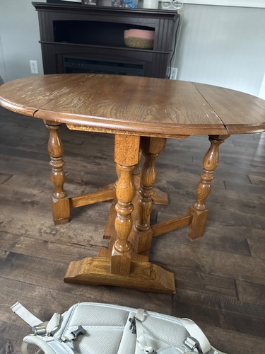 Antique gateleg drop leaf - gateleg,