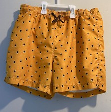 ZARA BOYS GINGHAM SWIM SHORTS