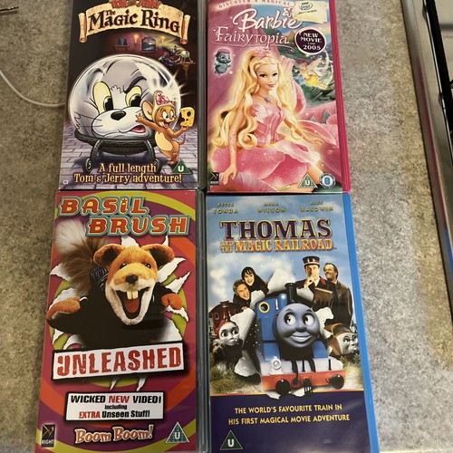 Kids vhs bundle basil brush - bundle,
