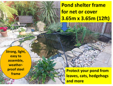 Pool fish koi pond protector - pool,