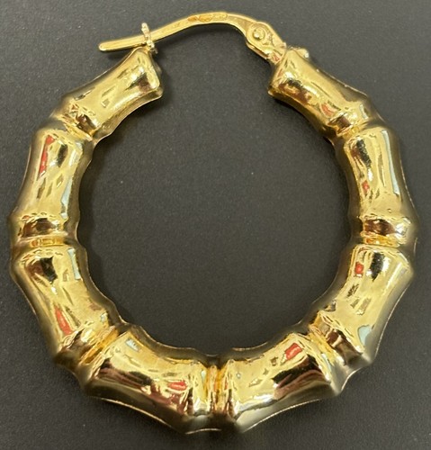 9ct 375 yellow gold bamboo - yellow,