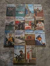 14 Vintage Ladybird ‘People At Work’ Books Series 606B John Berry Soldier K5