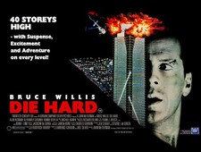 DIE HARD 1988 UK Quad poster