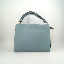 Light Blue Genuine Leather