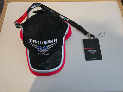 Marussia cap and paddock - f1,