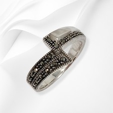 925 sterling silver marcasite - 925,