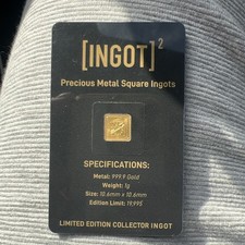 The Brexit 1g Gold Square