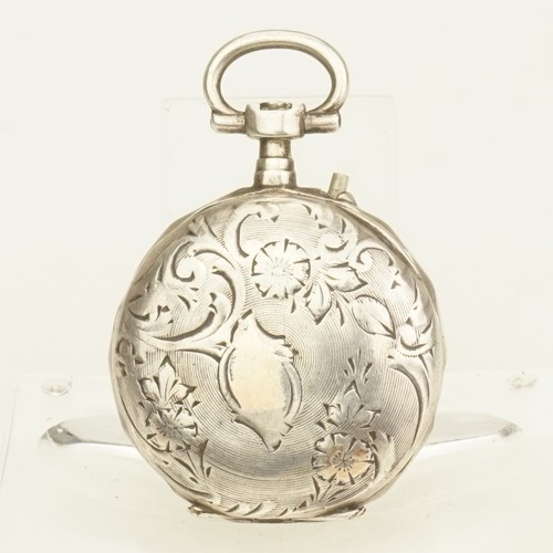 Rare solid silver pocket - solid,