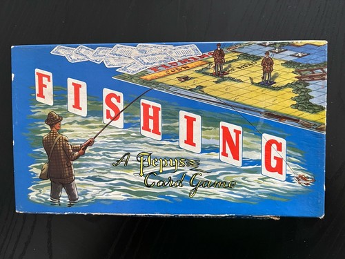 Vintage pepys fishing board - vintage,