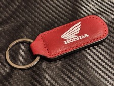 Honda Wings Keyring New Red