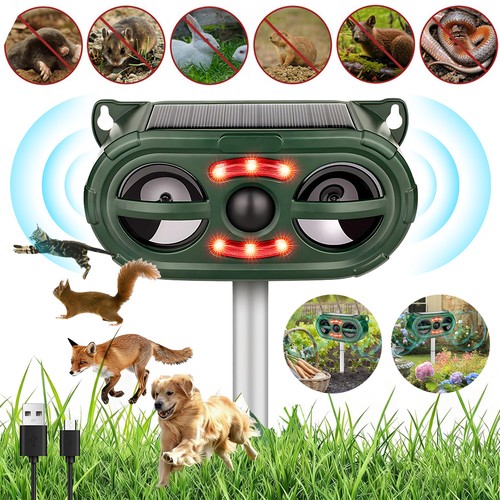 Solar squirrel deterrent - solar,