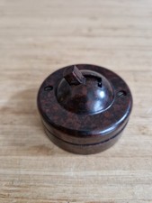 Small Vintage Brown Bakelite 1