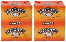 8x 100g Bars Wrights Coal Tar