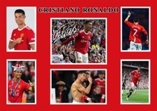 CRISTIANO RONALDO Signed A4