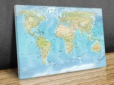 World Map, Countries