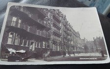 London,  Kensington Bramham Gardens, Earl's Court PM 1907, Cook RPPC Flat to Let