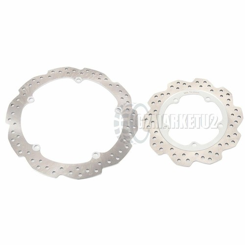 Front rear brake disc rotor - rear,