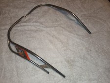 VESPA PX T5 LML CUPPINI CHROME DOUBLE LEGSHIELD EDGING RED NEW OLD STOCK UNUSED