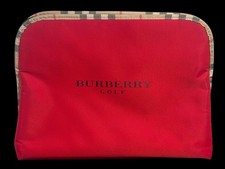 Vintage Burberry Golf Red