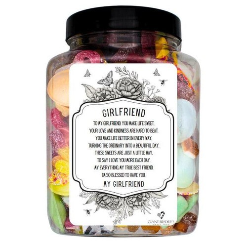 Girlfriend sweet jar from - sweet,