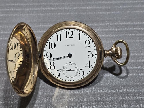 Waltham pocket watch 19j - waltham,