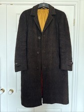 Men’s Mohair Brown Coat By